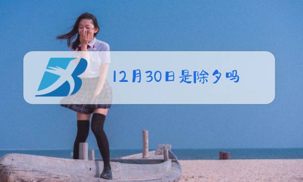 12月30日是除夕吗?图片
