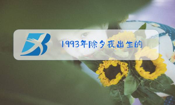 1993年除夕夜出生的人图片