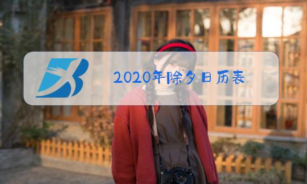 2020年除夕日历表图片