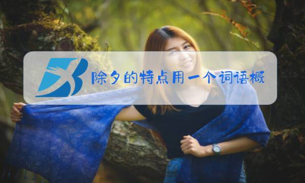 除夕的特点用一个词语概括出来图片
