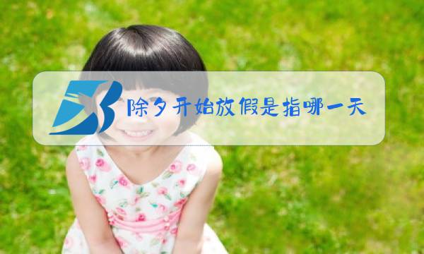 除夕开始放假是指哪一天图片