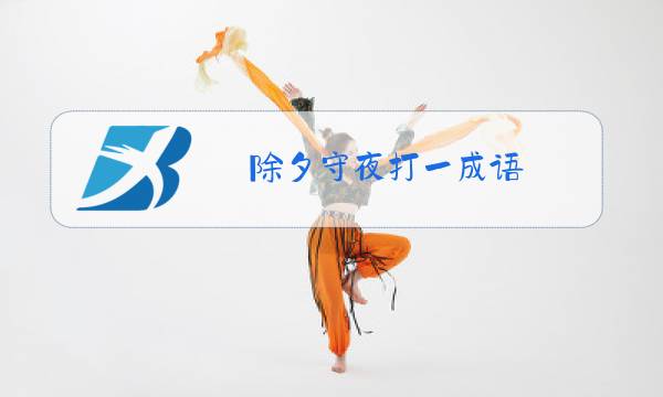 除夕守夜打一成语图片