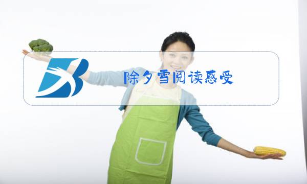除夕雪阅读感受图片