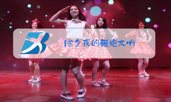 除夕夜的鞭炮太响图片