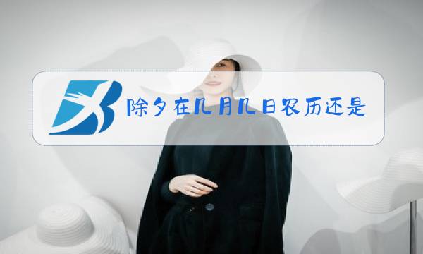 除夕在几月几日农历还是阳历图片