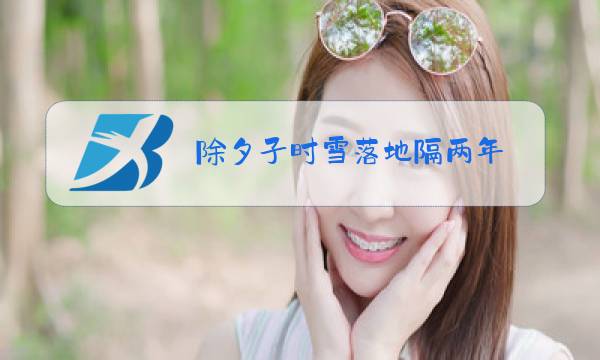 除夕子时雪落地隔两年图片