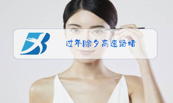 过年除夕高速路堵图片