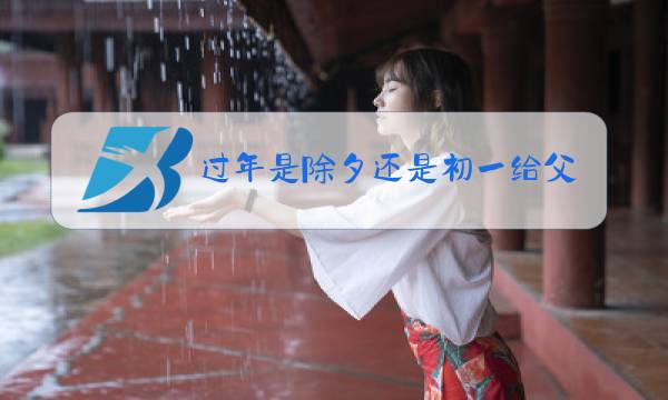 过年是除夕还是初一给父母红包图片