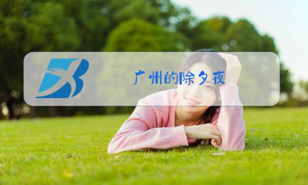 广州的除夕夜图片