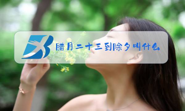腊月二十三到除夕叫什么图片