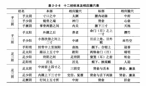 中篇第一章:经络的根结、标本与气街、四海