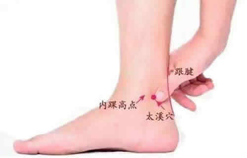 太溪穴位位置图_太溪穴_艾灸太溪穴