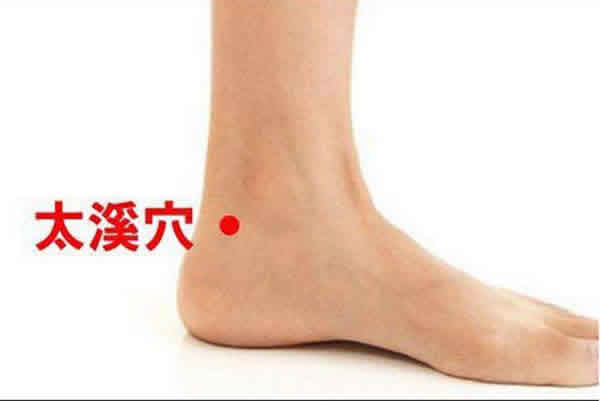 太溪穴位位置图_太溪穴_艾灸太溪穴