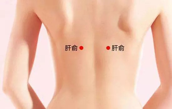 肝俞的简易找法和肝俞的艾灸方法