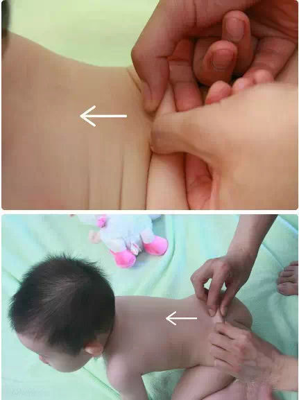 小儿推拿真人高清图解
