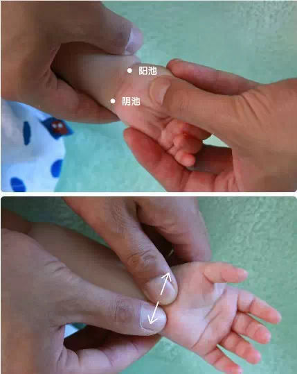 小儿推拿真人高清图解