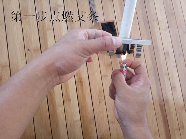 艾灸盒操作大椎穴图解,就是这么简单!