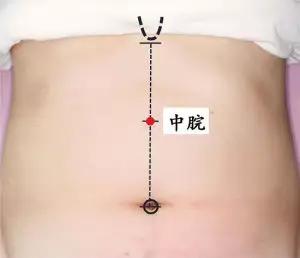 给孩子艾灸中脘穴