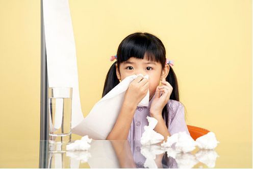 孩子舌苔发白晚上咳嗽怎么艾灸?