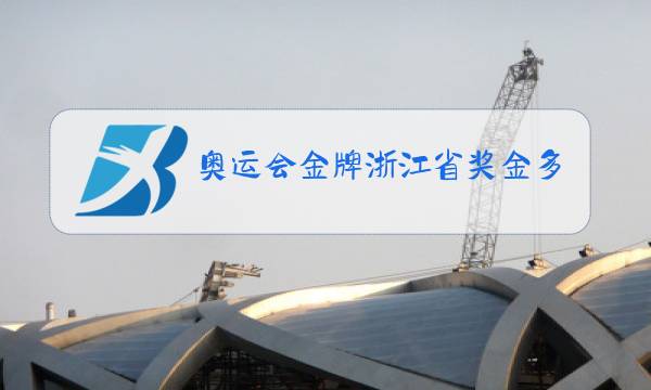 奥运会金牌浙江省奖金多少钱图片
