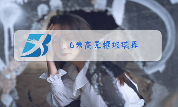 6米高无框玻璃幕图片