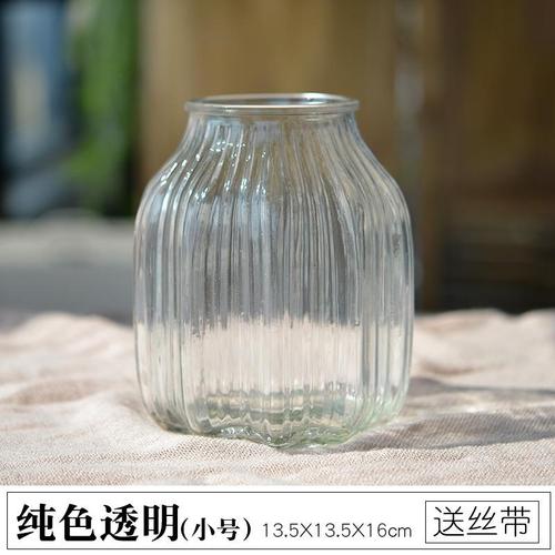 广口玻璃花瓶配图