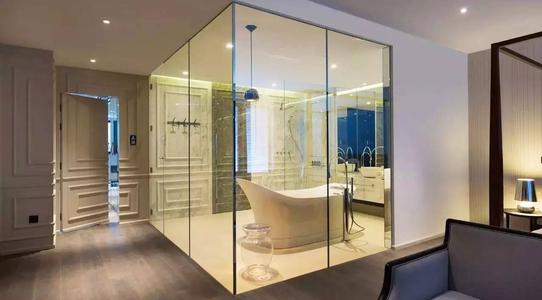 宾馆浴室玻璃为什么是透明的配图