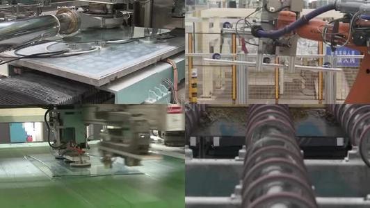 玻璃的生产过程视频配图