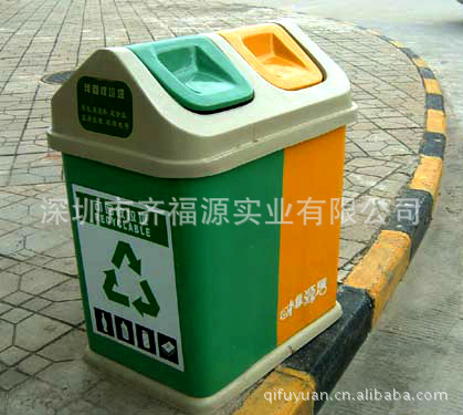 玻璃钢垃圾桶是多厚的配图