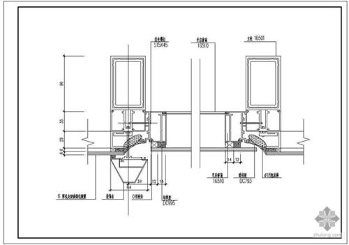 玻璃幕墙cad如何看图配图