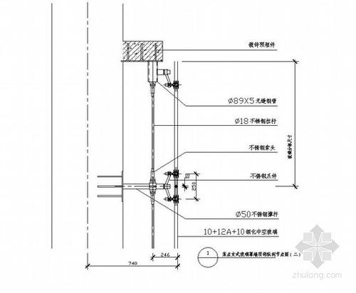 玻璃幕墙代号配图