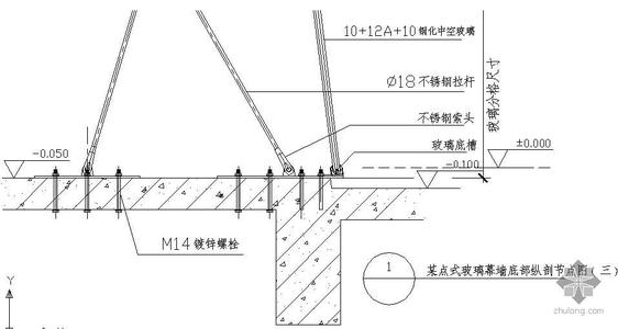 玻璃幕墙底座如何统计配图
