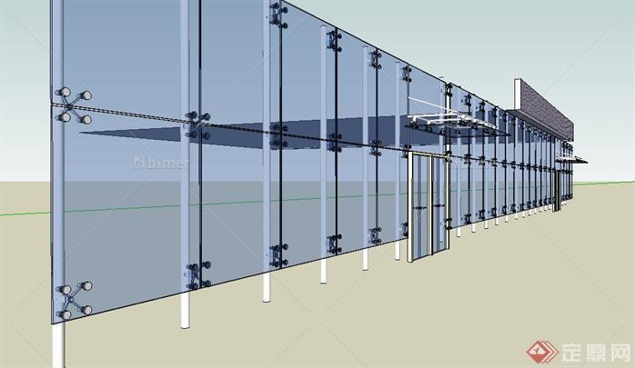 玻璃幕墙建模并下料那个软件好配图