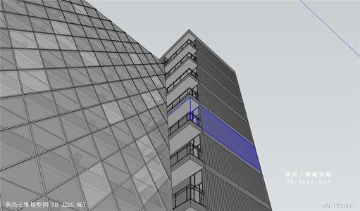 玻璃幕墙建模软件配图