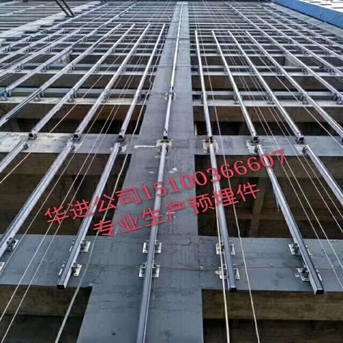 玻璃幕墙没有预埋钢板怎么办配图