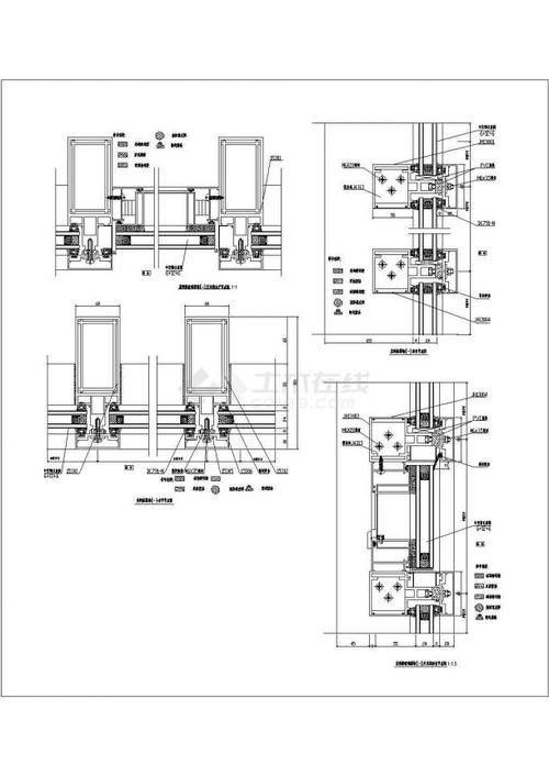 玻璃幕墙图纸会审配图