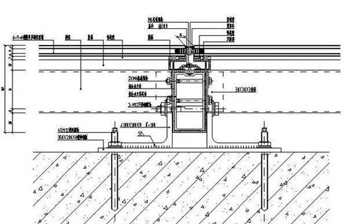玻璃幕墙预埋件间距配图
