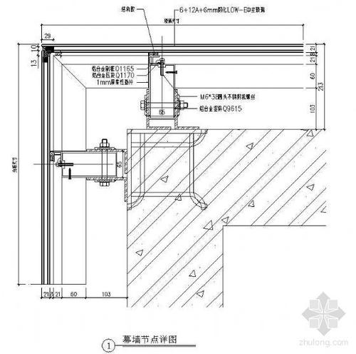 玻璃幕墙做法类型配图