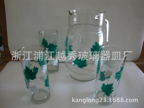 擦洗印花玻璃器具应该用什么配图