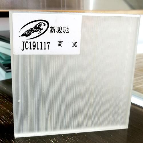 超白压花玻璃反射率配图