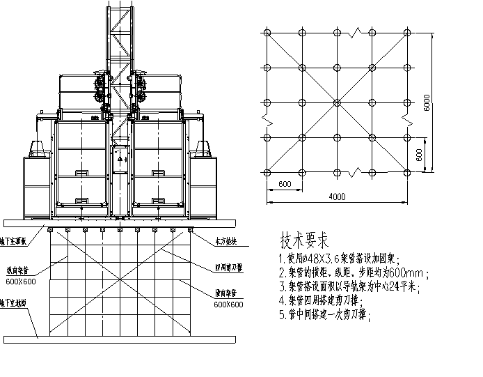 电梯玻璃幕墙做法配图