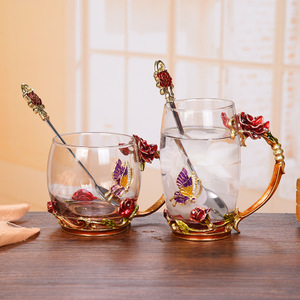 雕花玻璃杯 品牌配图
