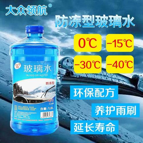 冬天用的玻璃水配图