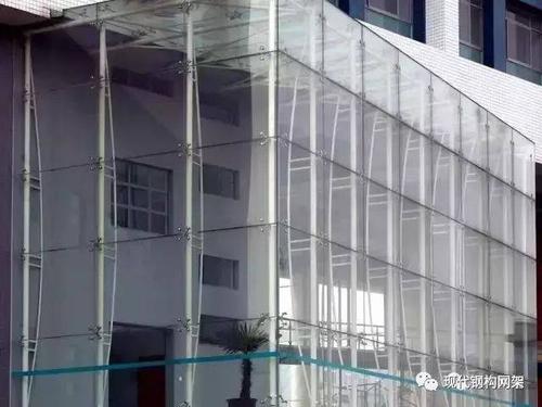 钢结构点式玻璃幕墙图片配图