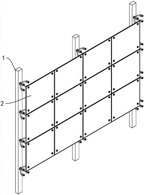 钢结构和玻璃幕墙工程的技术方案配图