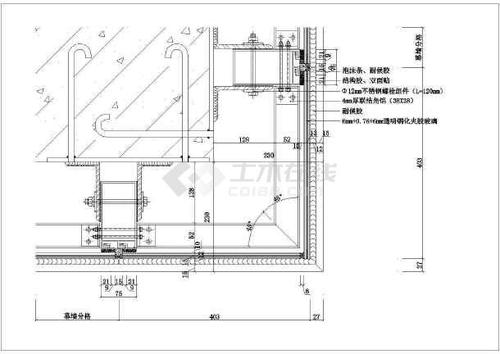 高层建筑玻璃幕墙效果图配图