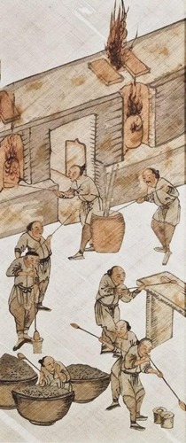 古代玻璃的制作过程配图