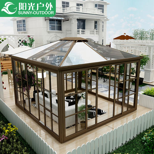 花园玻璃凉亭图片大全配图