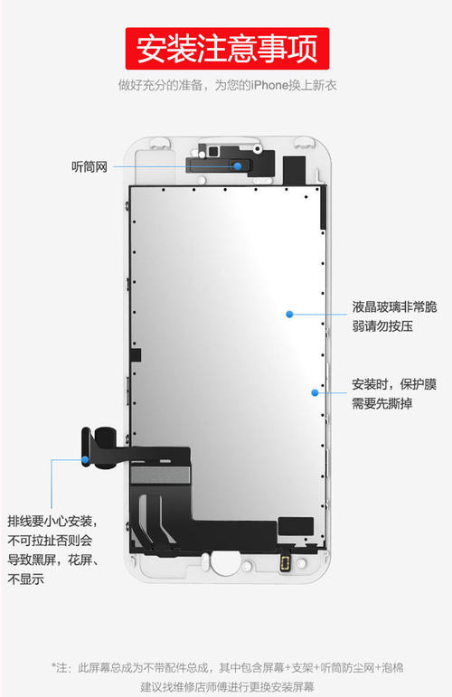 iphone8p更换外屏玻璃教程配图