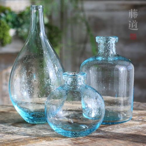 进口玻璃花瓶有气泡正常吗配图